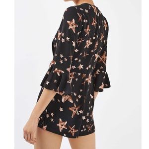 🇺🇸 Topshop Star Print Romper